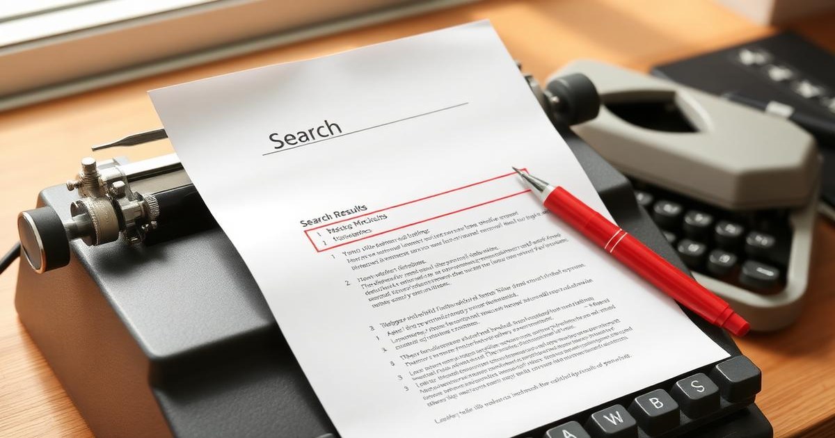نتائج بحث تعرض عناوين وأوصاف صفحات